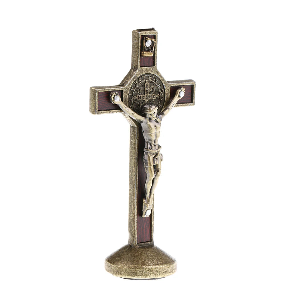 FaithCross™ - Jesus Kreiz-Statue aus Metal